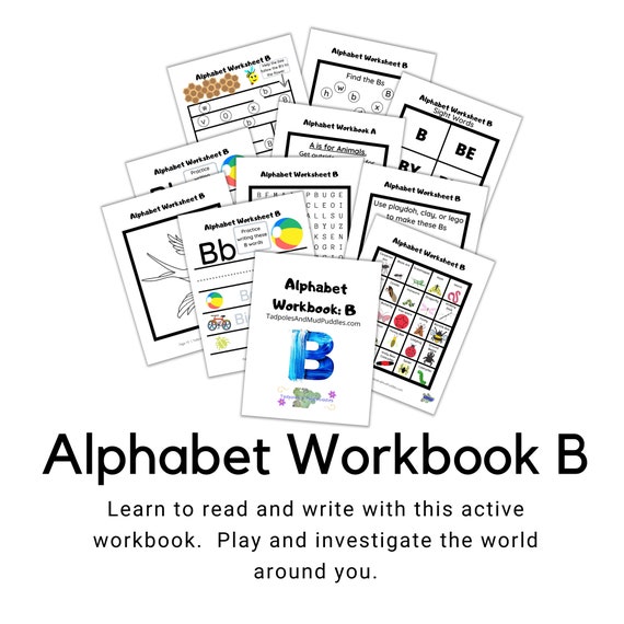 Alphabet Workbook B