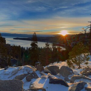 Emerald Lake South Lake Tahoe Winter