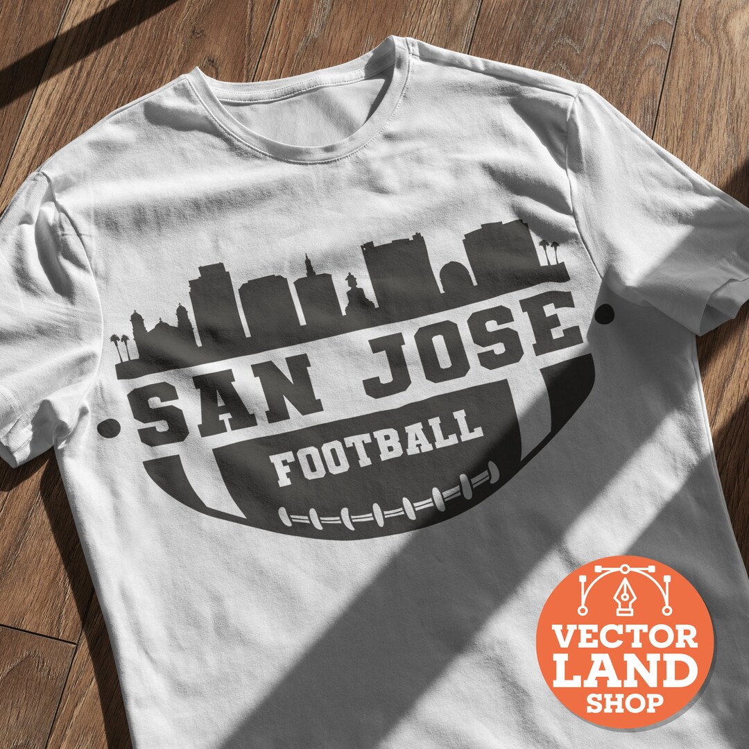 San Jose Football Svg, San Jose Svg, Football Team Logo, American