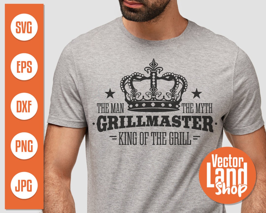 Grillmaster Svg King of Grill Grill Dad Grill Master Svg Etsy Australia