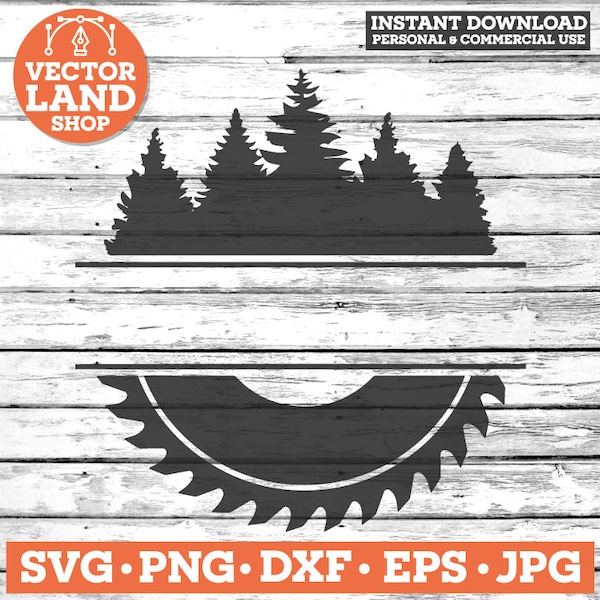 Saw Blade Svg, Forest Tree SVG, Pine Trees Svg, Silhouette Forest, Wood Saw Svg, Nature Svg, Lumberjack svg, Woodworking Svg, Logging Svg.