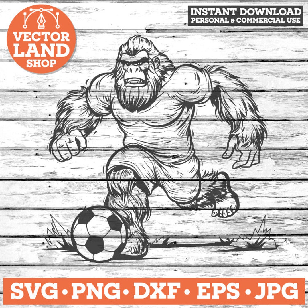 Bigfoot Svg, Bigfoot Png, Big Foot Svg, Yeti Svg, Sasquatch Svg, Mascot