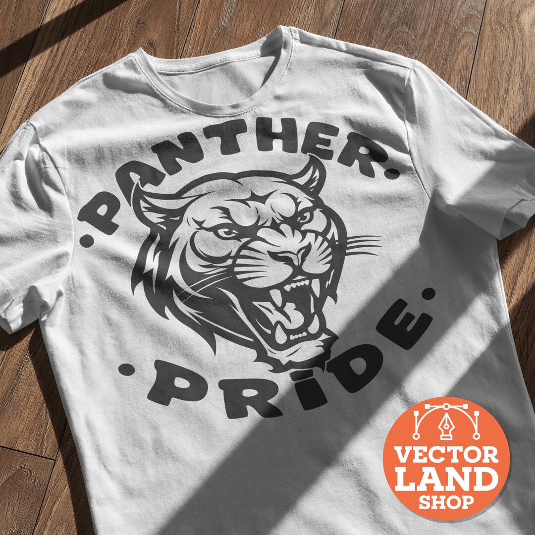Panther Svg, Panther Pride Svg, Panther Png, School Spirit Svg