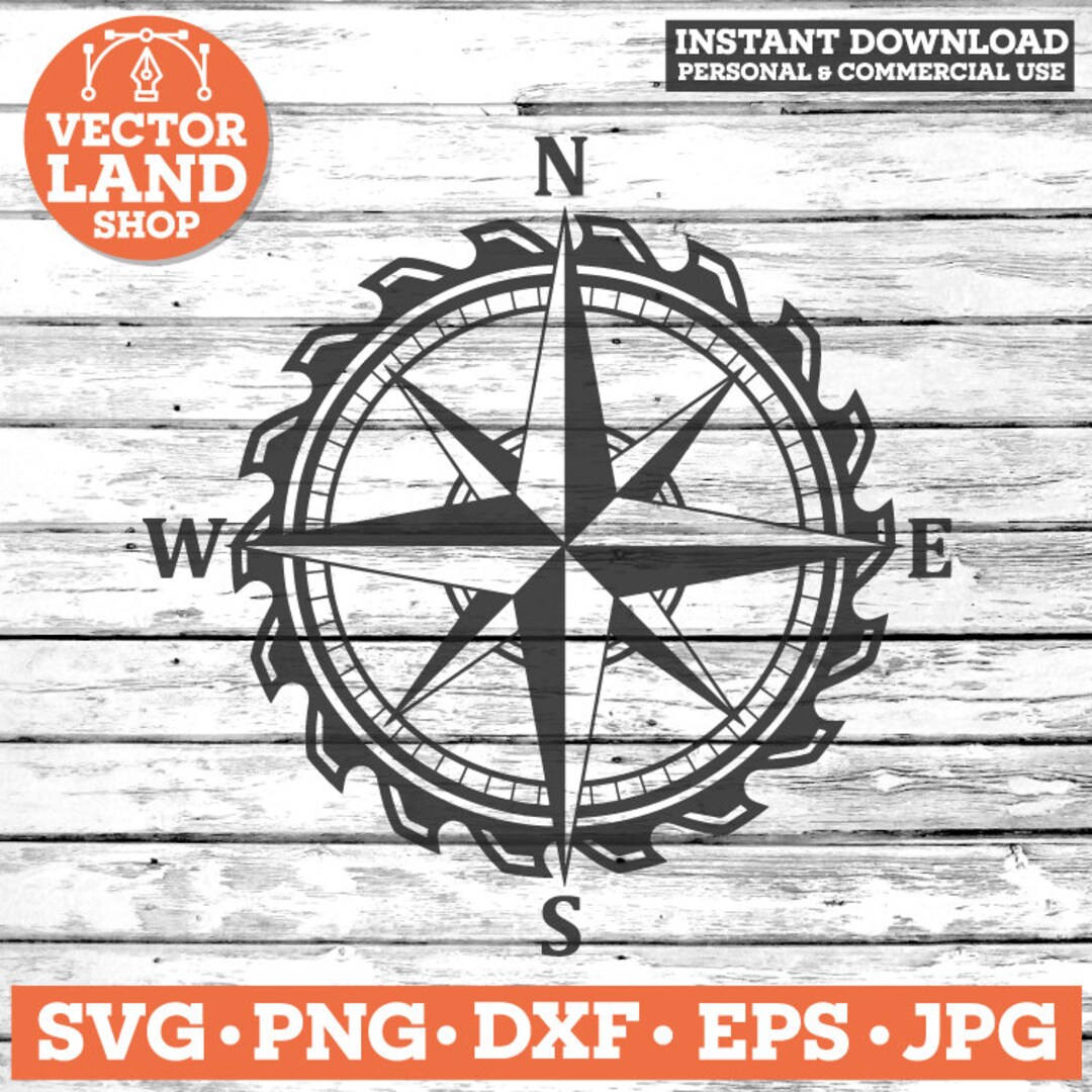 Saw Svg, Compass SVG, Pine Trees Svg, Blade Svg, Woodworking Logo ...