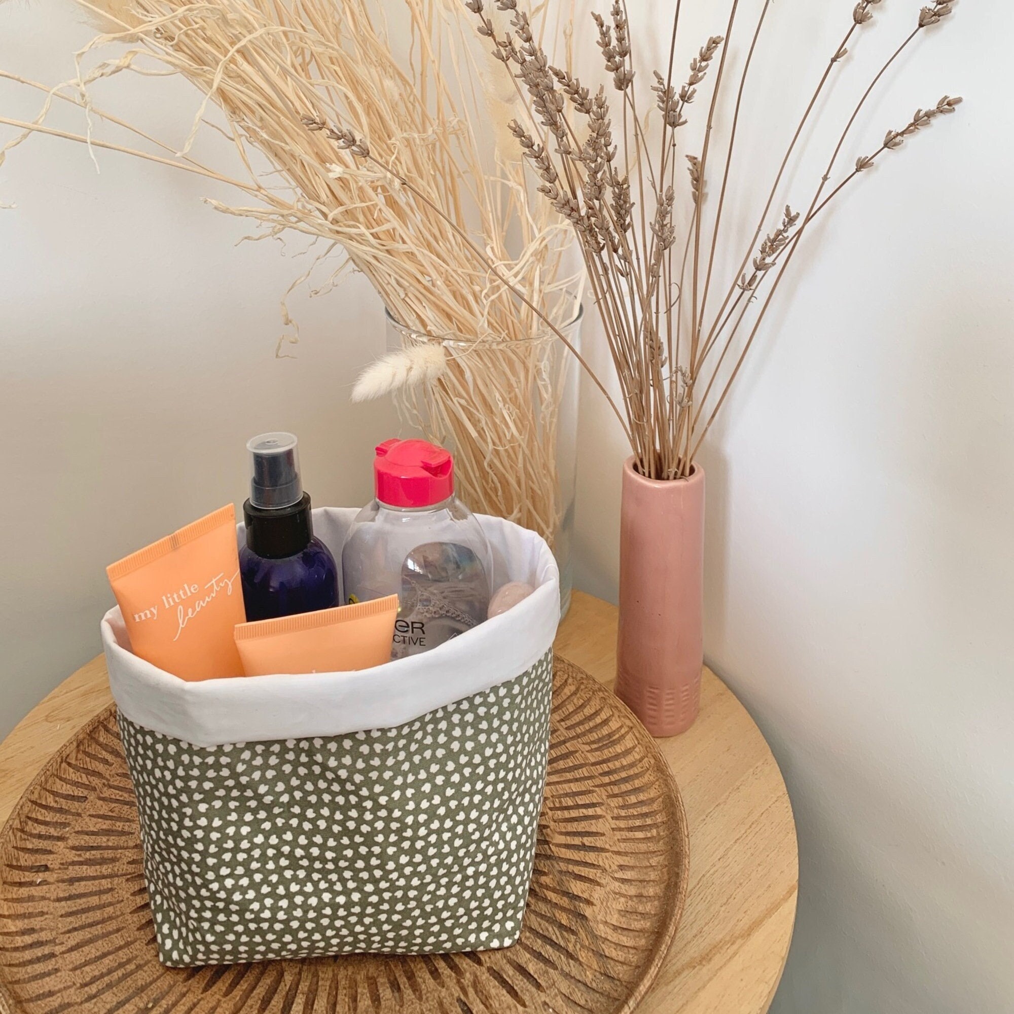 Panière en Tissu Personnalisable