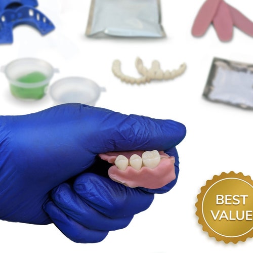 DIY Denture Craft Kit WITH Impression Kit Model Cast Make A Etsy
