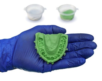 Dental Putty Professional Grade Fast Set Soft Silicone Easy Take Your Own  Impression at Home Full or Partial Upper Lower Mouth Mould 