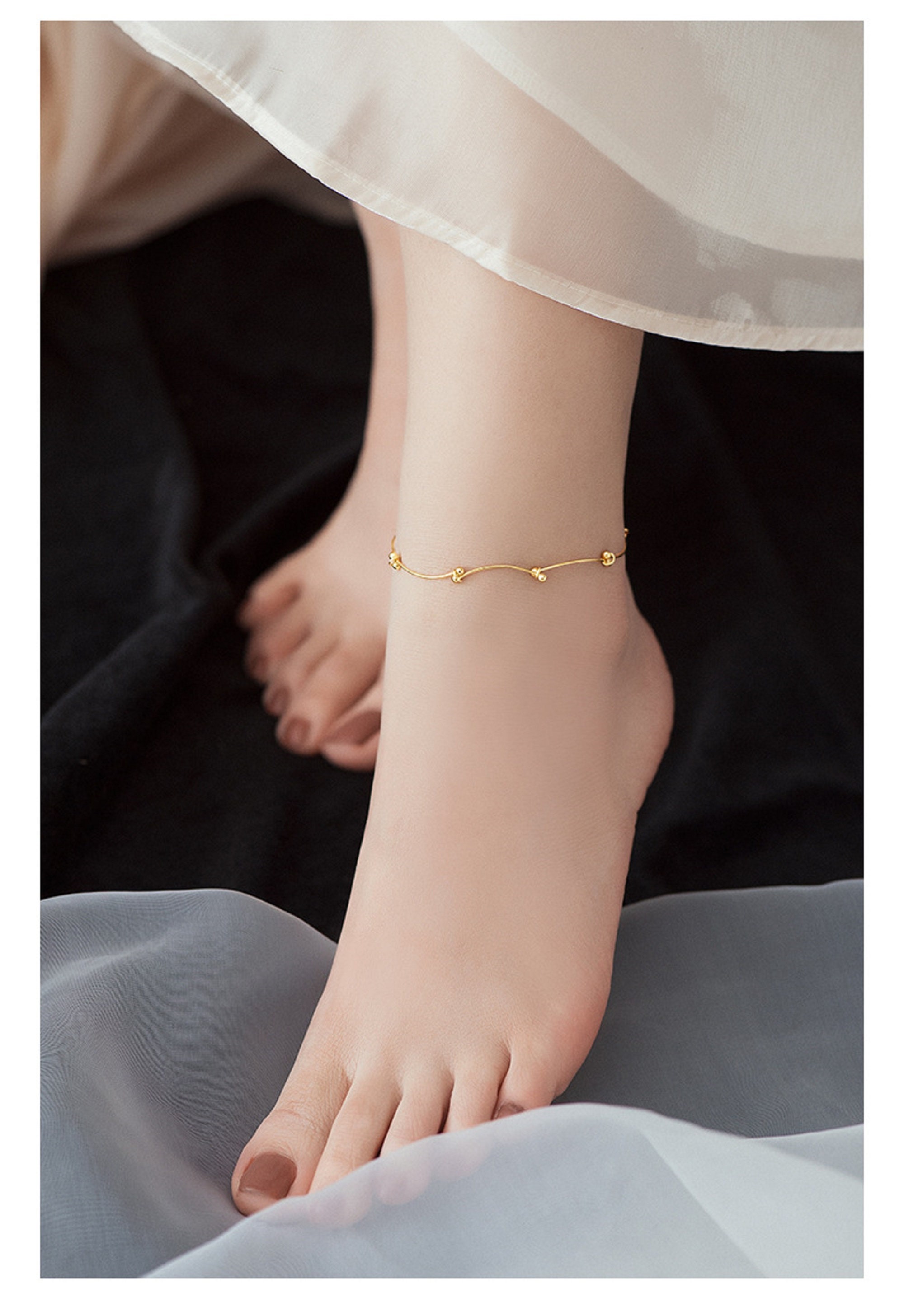 Simple Gold Anklets Gold Anklets Gold Dainty Anklet Anklets for