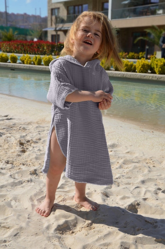 Abbigliamento Abbigliamento unisex bimbi Ponci Ponchy Poncho da spiaggia per bambini in taglia MEDIA 