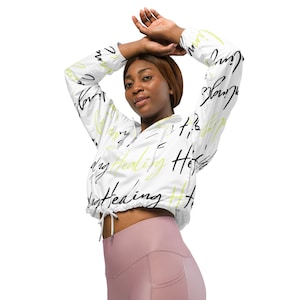 Healing Cropped Windbreaker