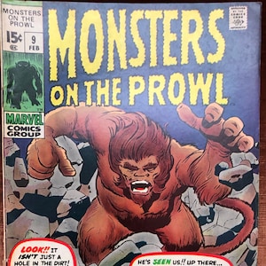 モンスターの徘徊。1970年2月