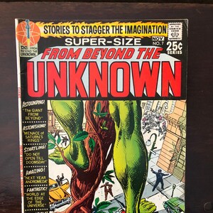 From Beyond the Unknown, No. 7 Nov. 1970 DC Comics Giant 25-cent comic