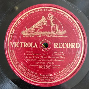 Sextet from Lucia with Caruso, Galli-Curci, et al. January 25, 1915