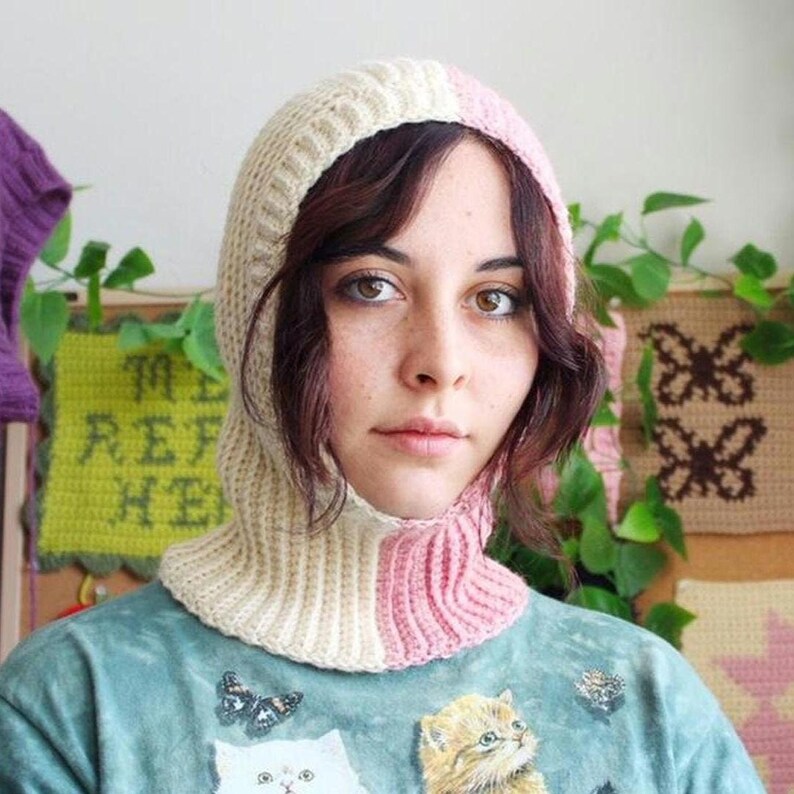 Crochet Balaclava Pattern: Women's Winter Hood (PDF Pattern) image 4