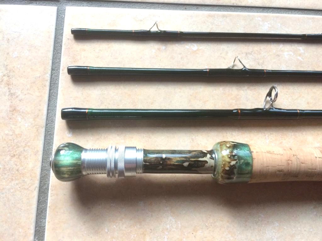 5wt. 9′ Fly Rod w/ Carbon Fiber Tube – J.A.Henry Rod & Reel Co.