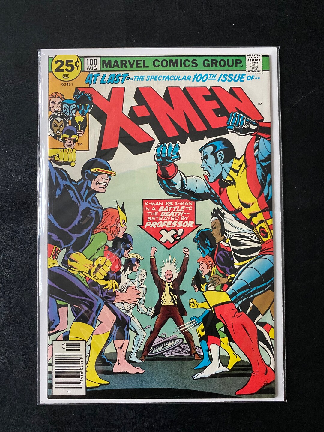 Uncanny Xmen 100. Anniversary Issue. Etsy