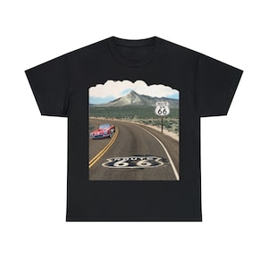Route 66 Unisex Heavy Cotton Tee