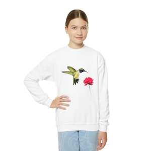 Hummingbird Youth Crewneck Sweatshirt
