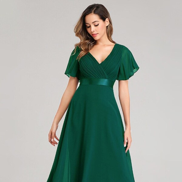 Sage Green Dress - Etsy