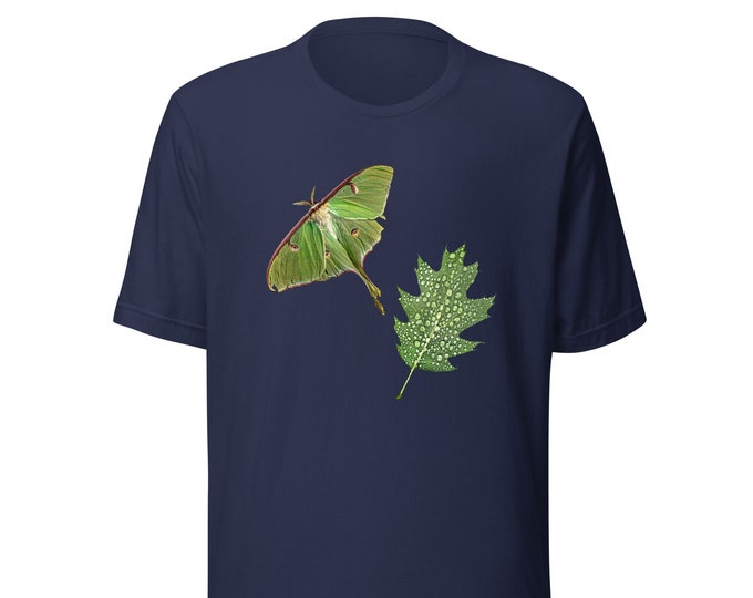 Lunar Leaf, gender neutral t-shirt