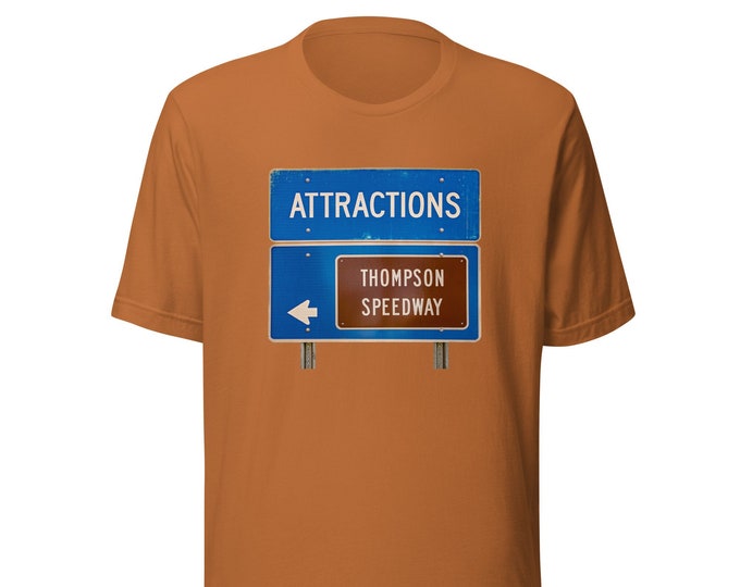 Speedway Attraction, unisex t-shirt