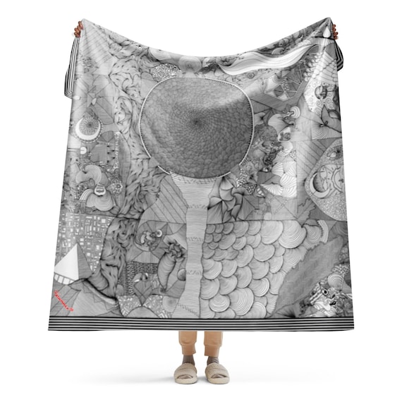 Full Moon Scepter blanket, 80" x 60"