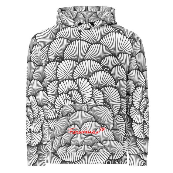 Cosmic Flower Pattern  pullover hoodie