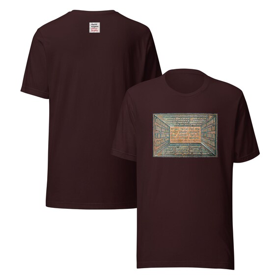 Virginia Woolf Library Way Sidewalk Plaque photography tee