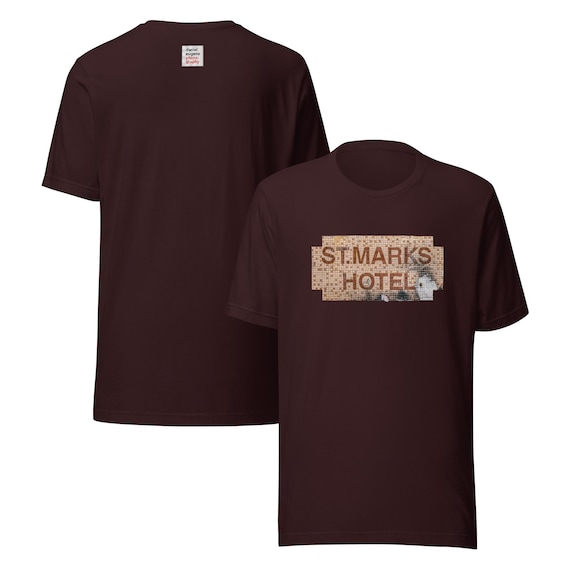 Saint Marks Hotel Streetside Mosaic photography tee