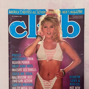Club Adult Magazine, December 1990 - Etsy Canada