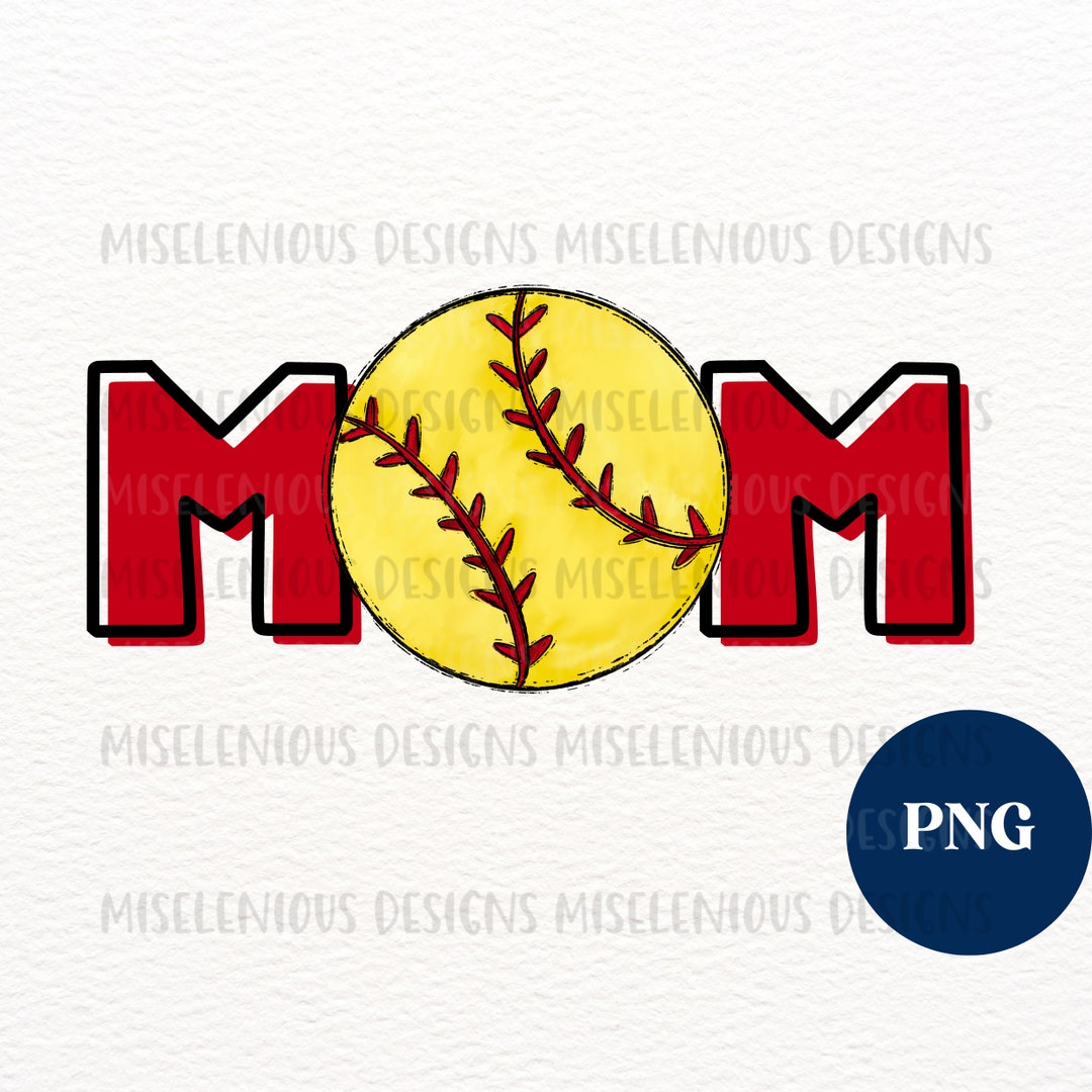 Softball Mom PNG Baseball Mom Png Travel Ball Png Baseball Etsy
