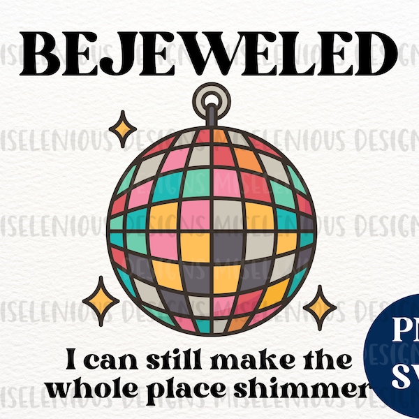 Bejeweled Make the Whole Place Etsy