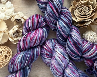 Hand Dyed Bamboo DK Yarn Small Batch OOAK Colorways