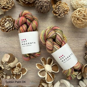 Hand Dyed Merino Mini Skeins, DK & Worsted Weight Wool Yarn, Archived Colorways