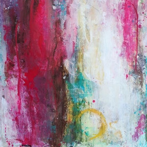 Abstract painting, original work, acrylic painting,