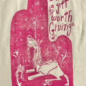 Pink Unicorn affirmation shirt I have a gift worth giving