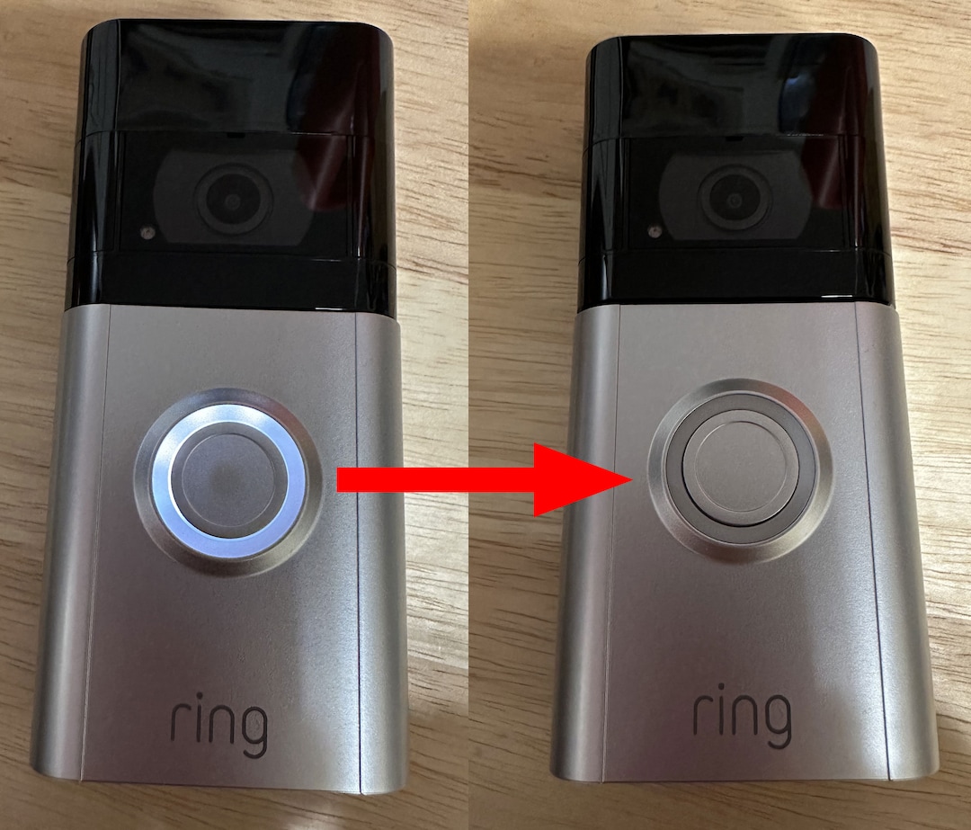 Cover Blue Light on Ring Doorbell Etsy