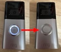 Ring Doorbell Blue Light Blocker | Installs Inside Removable Doorbell Cover | Not a Replacement Ring Doorbell Cover