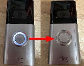 Ring Doorbell Blue Light Blocker | Installs Inside Removable Doorbell Cover | Not a Replacement Ring Doorbell Cover