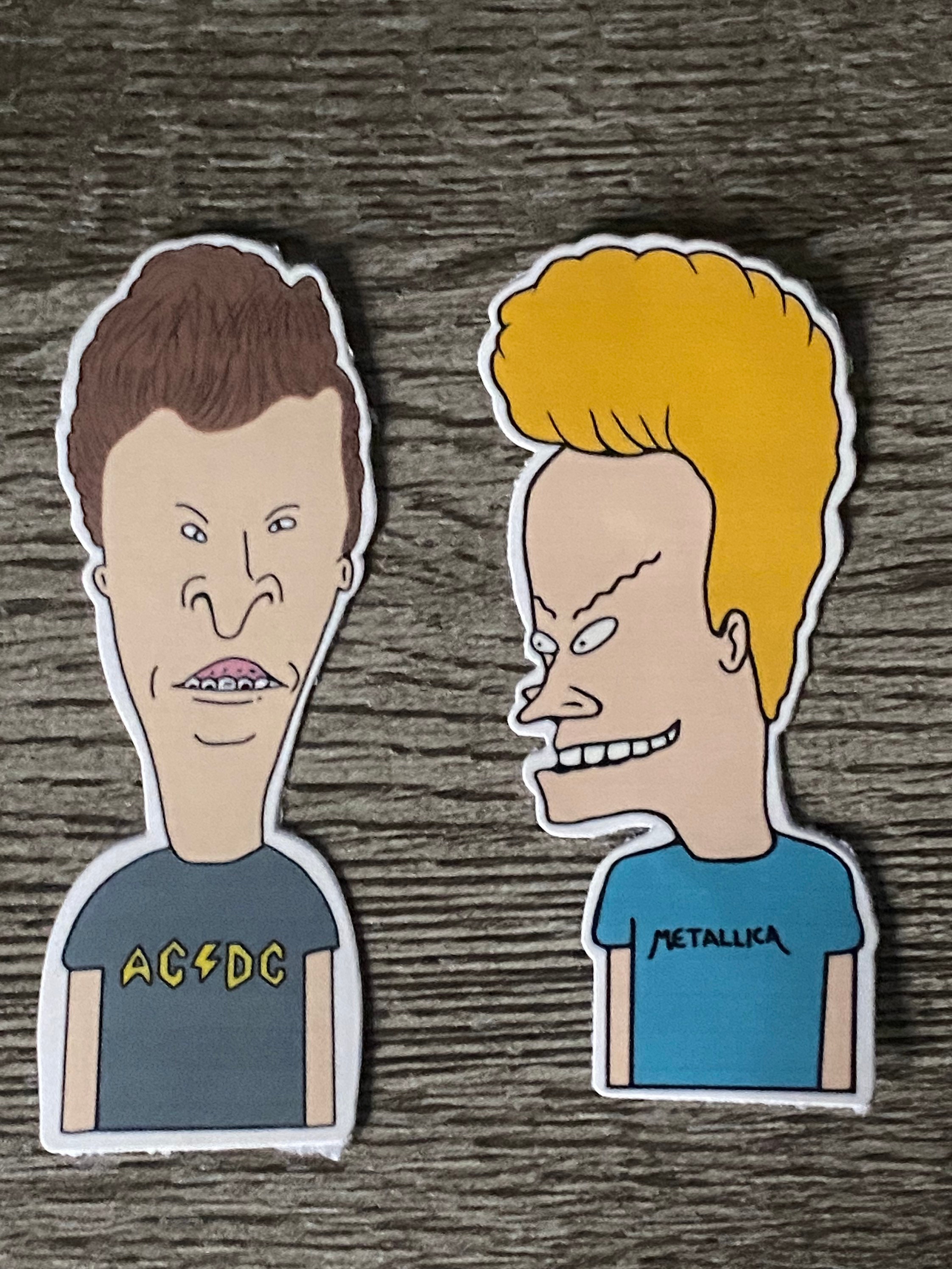 Beavis and Butthead Sticker/beavis and Butthead/waterproof Etsy