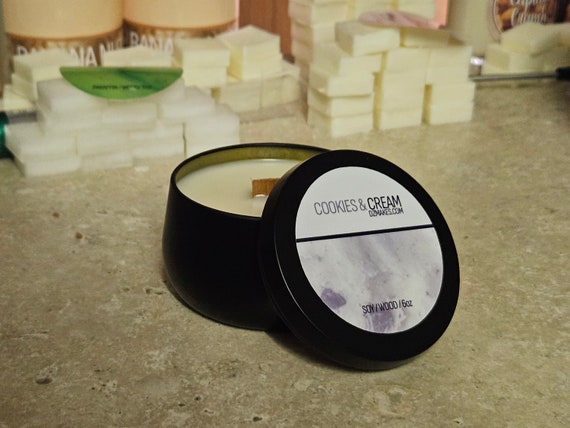 Soy Candle - 8oz (tin) - Various