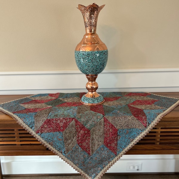 Elegant Silk Multi color Termeh tablecloth