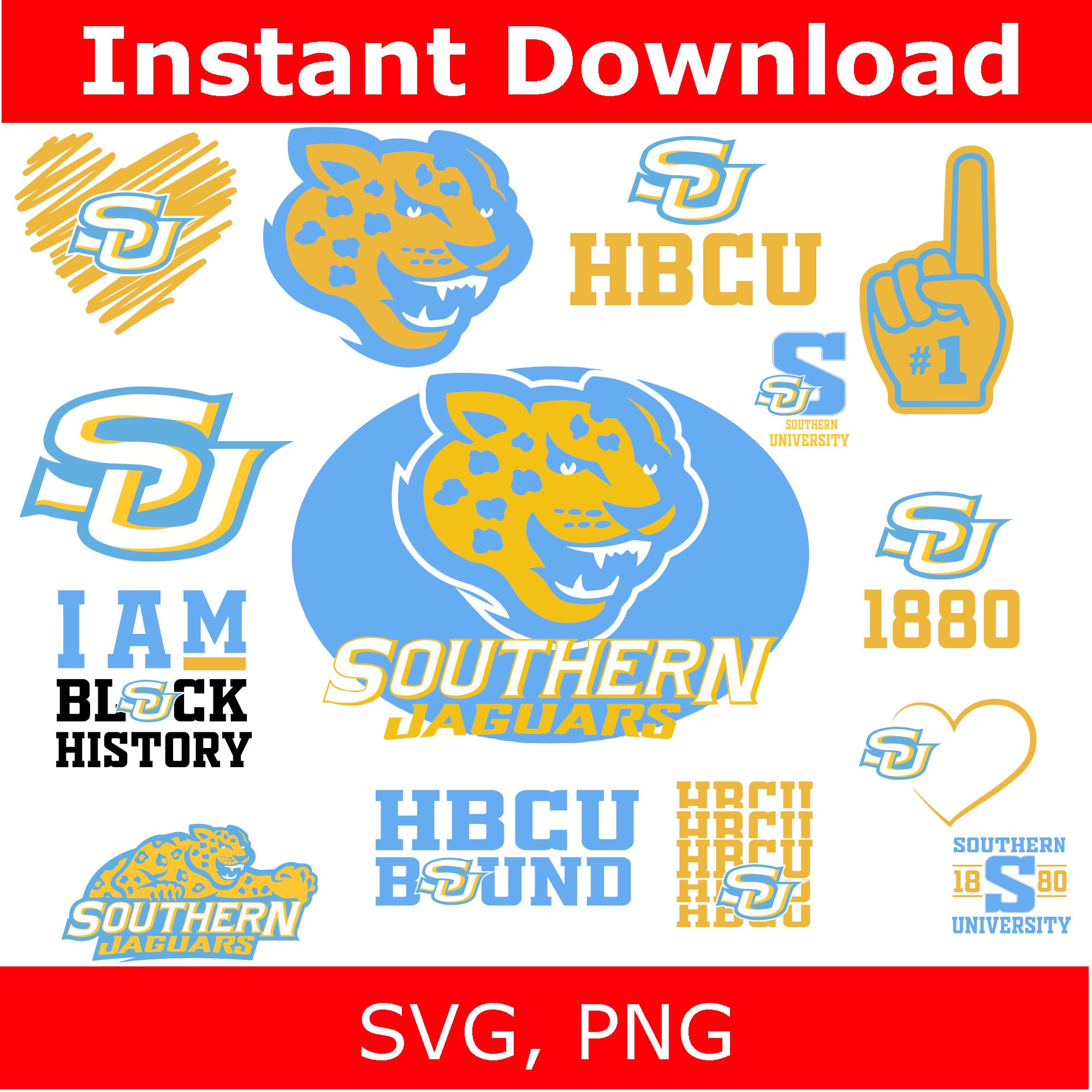 Black Southern University - Etsy