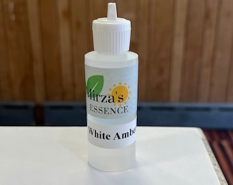 White Amber Perfume - Sweet Rose Scent