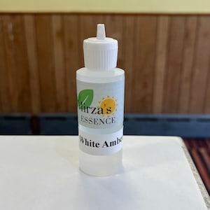 White Amber Perfume - Sweet Rose Scent