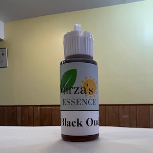 Black Oudh Perfume Earthy Musk Scent
