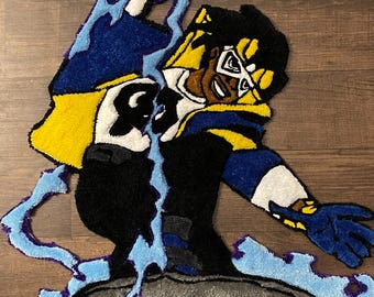 Static Shock Rug