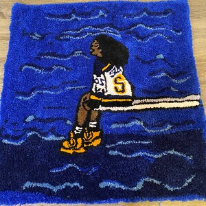 sza 「sos」 jacquard blanket rug SZA SOS Rug - Etsy