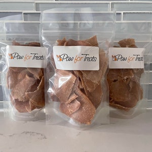 Pork Dog Treats Dehydrated | Homemade Dog Treats | Jerky Treats for Dogs | Pork Dog Food Treats | Dog Treats | 100% Pork