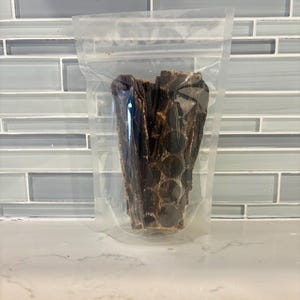Carne seca de esôfago bovino desidratada para cães – Petisco natural com um único ingrediente – Rica em proteínas imagem 2